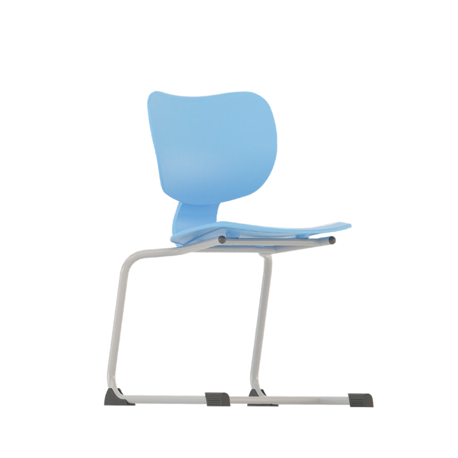 Scaun scolar ergonomic tip cantilever Esco COPRA-C pentru clase gimnaziale si liceale