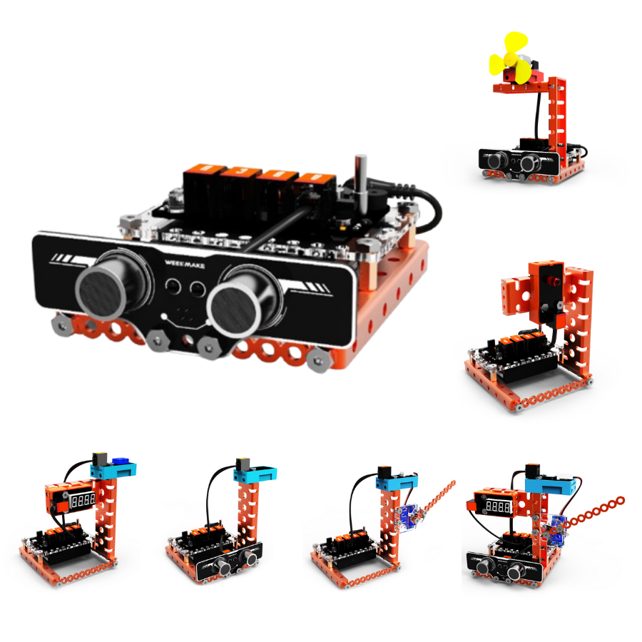 Kit educațional de robotică SMART Home Inventor 7 în 1