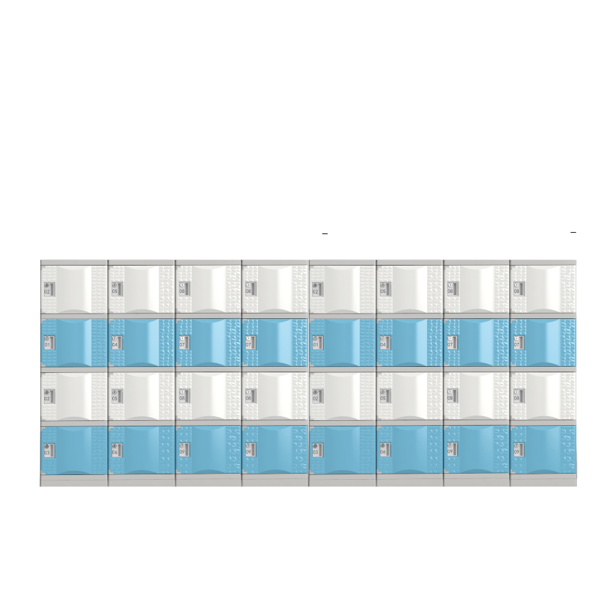 Set lockere scolare pentru o clasa de 32 copii