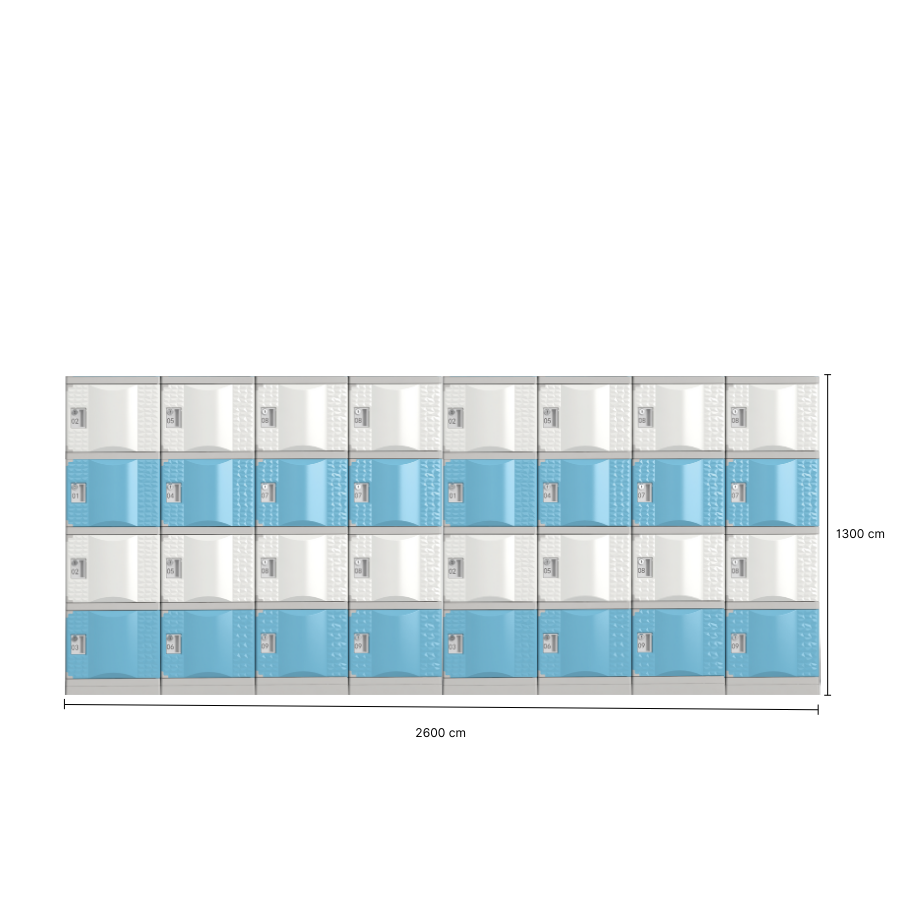 Set lockere scolare pentru o clasa de 32 copii