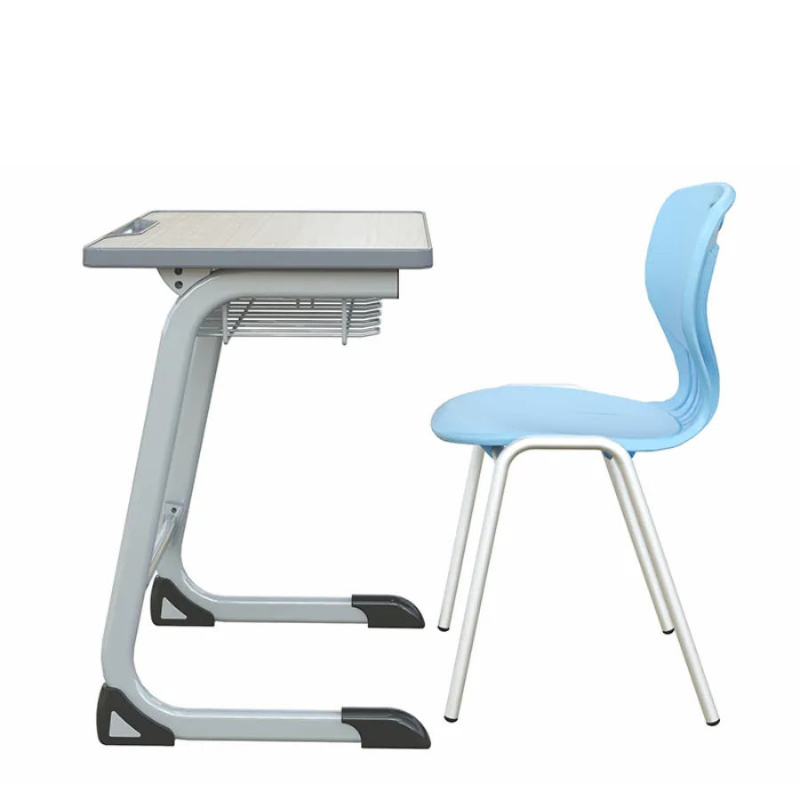 Set educațional ErgoClass 04 – masă și scaun ergonomice pentru clase moderne