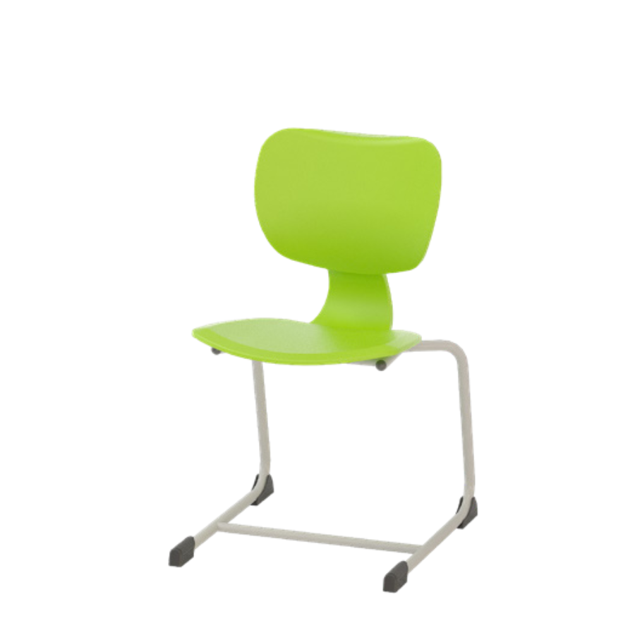 Scaun scolar ergonomic tip cantilever Esco COPRA-C pentru clase gimnaziale si liceale