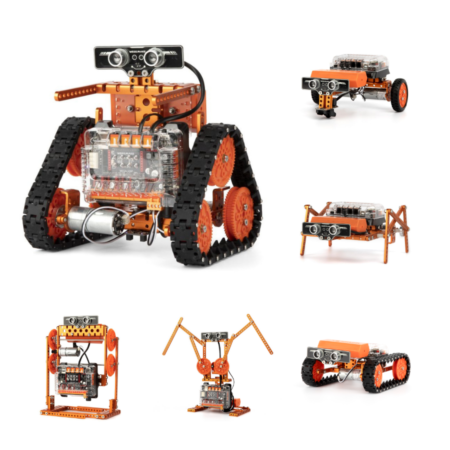 Kit educațional de robotică WeeeBot Evolution 6 în 1