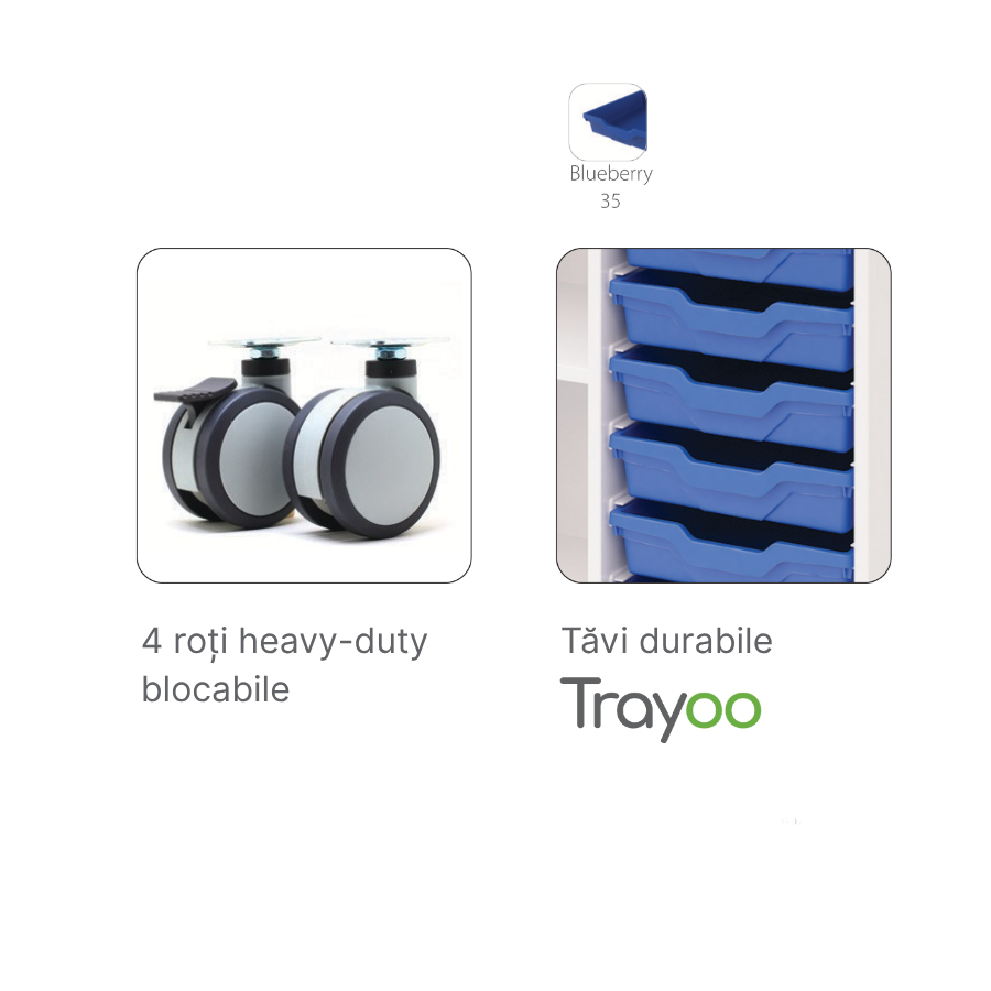 Unitate de depozitare mobilă SmartStorage – ideală pentru clase STEM și robotică