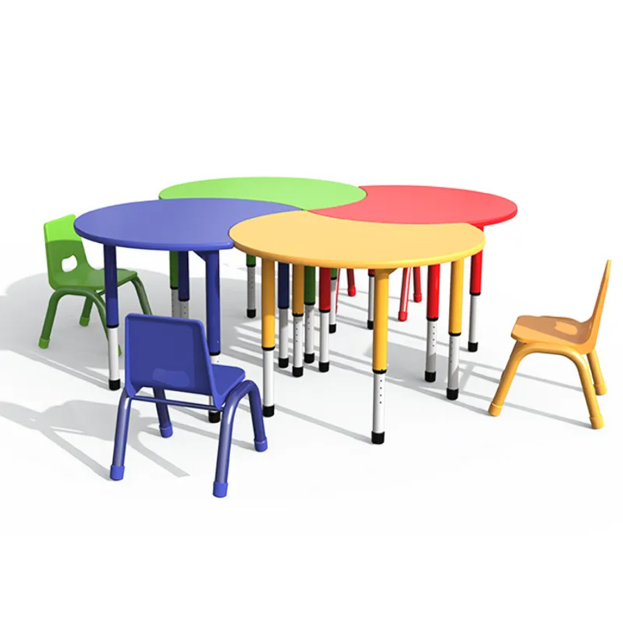 Masă reglabilă pentru grădiniță și clase primare – model KidsLearn