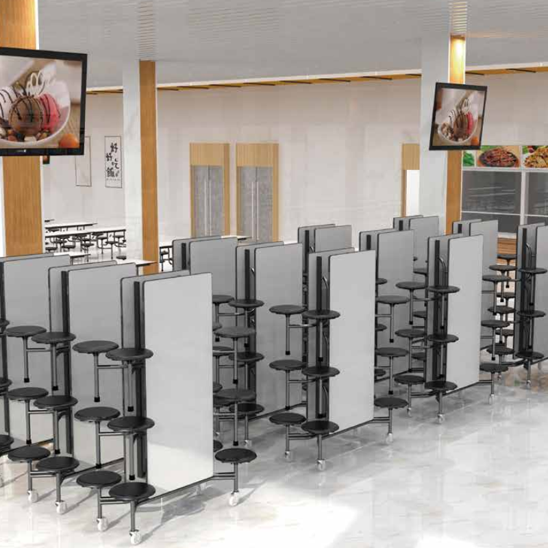 Set mobilier cantină 8 elevi [Nordic]