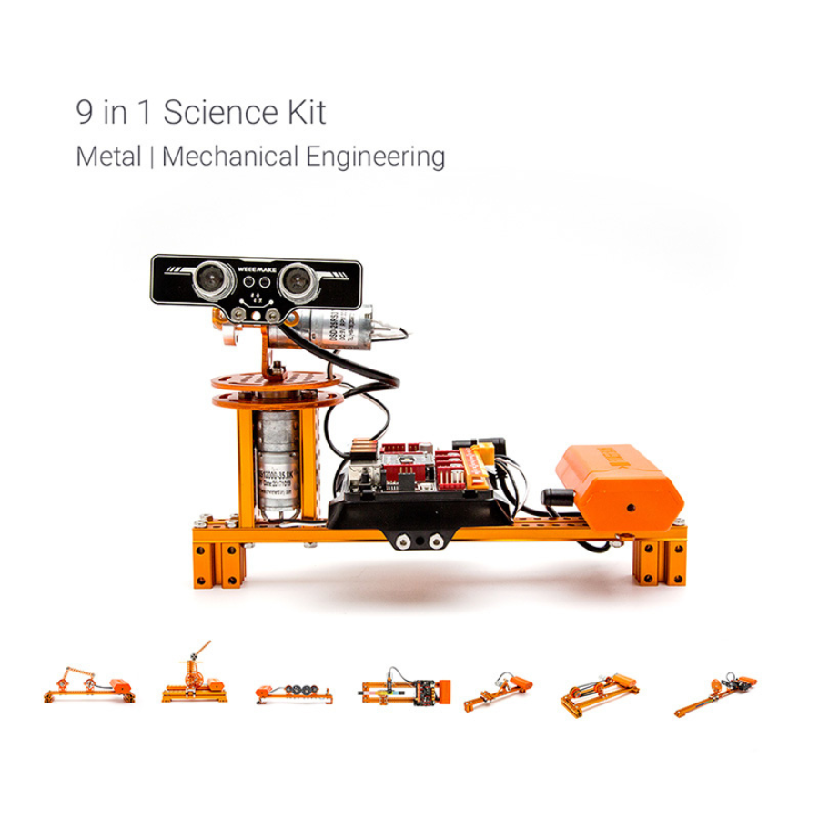 Kit educațional 9-in-1 Science Kit - fizică, electricitate și mecanică
