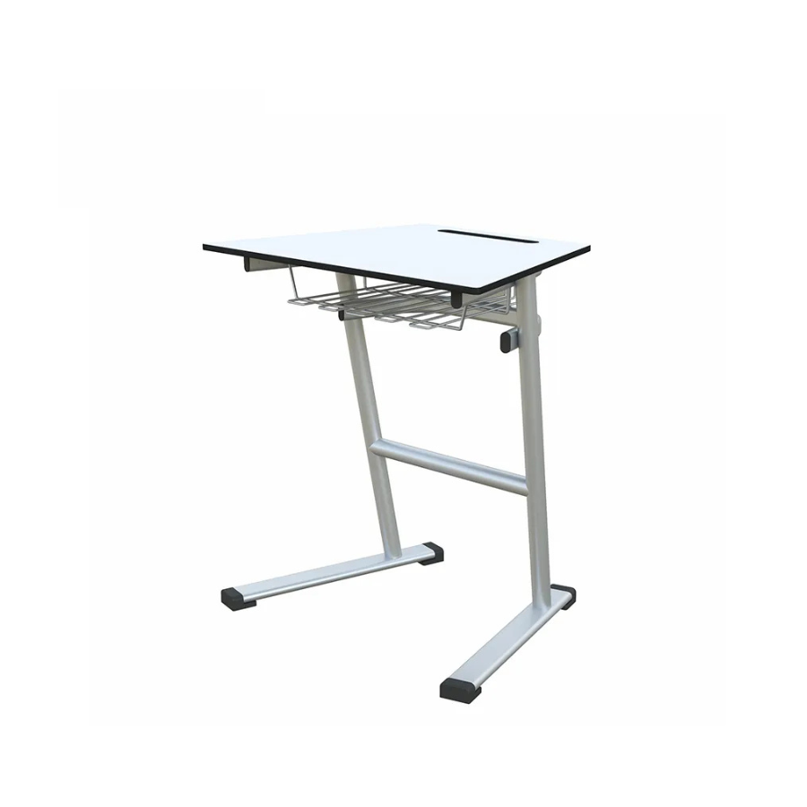 Bancă școlară individuală colaborativă FILA, pentru clasele VII–XII, blat HPL