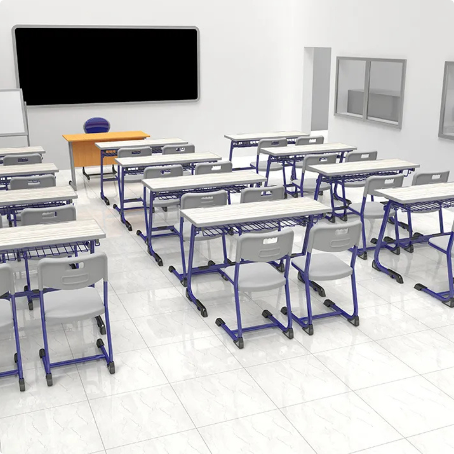 Set școlar dublu Ergo School 3, pentru clasele VII–XII