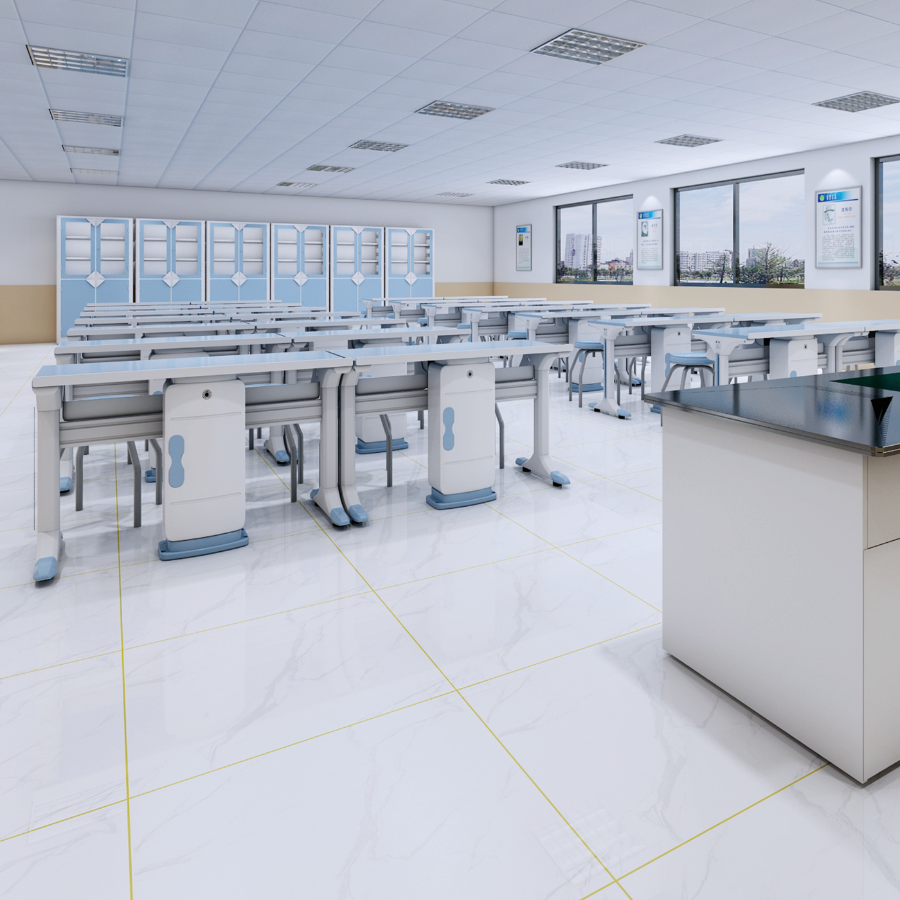 Laborator pentru clasele de Biologie, Chimie, Fizica