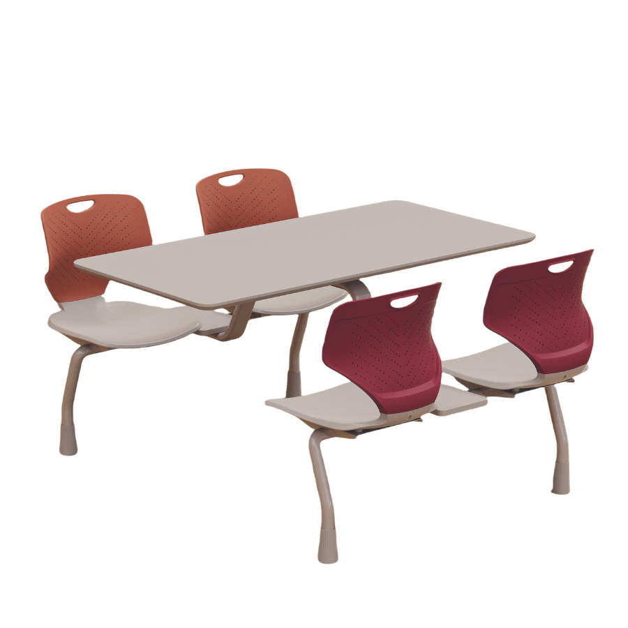 Set mobilier cantină 4 elevi [Fishbone]