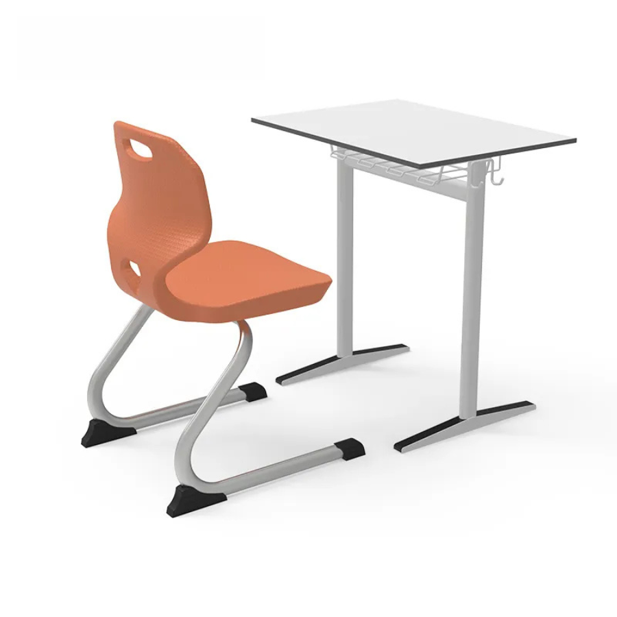Bancă scolară ergonomică iStudy pentru elevi clasele gimnazilae V–VIII, blat HPL