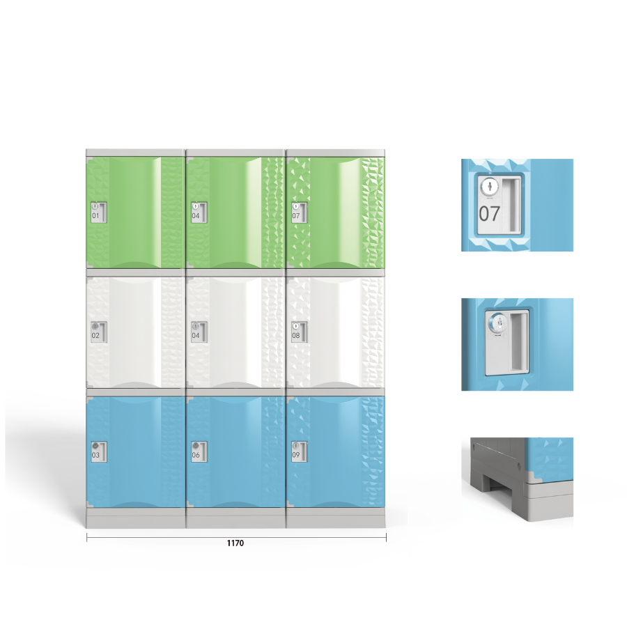 Locker scolar individual model 01