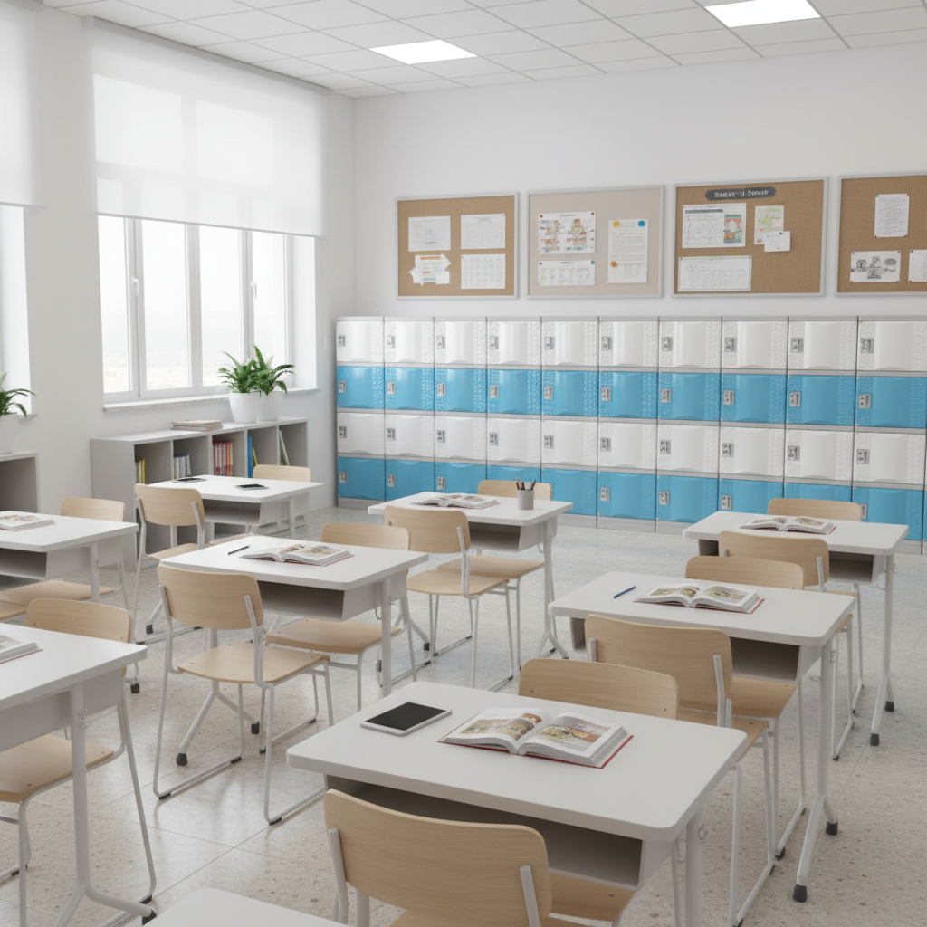 Lockere în ambient școlar