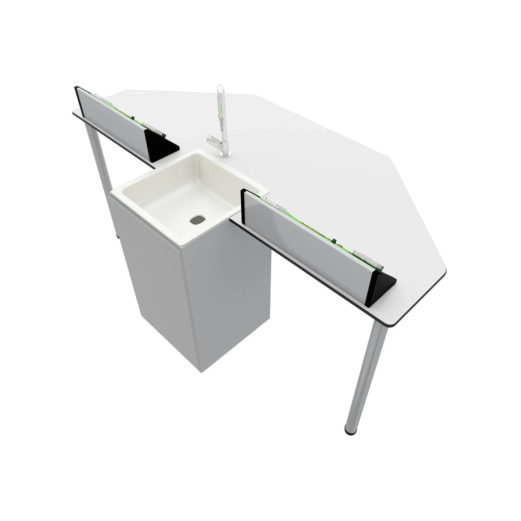 Masă de laborator pentru elevi Hexa