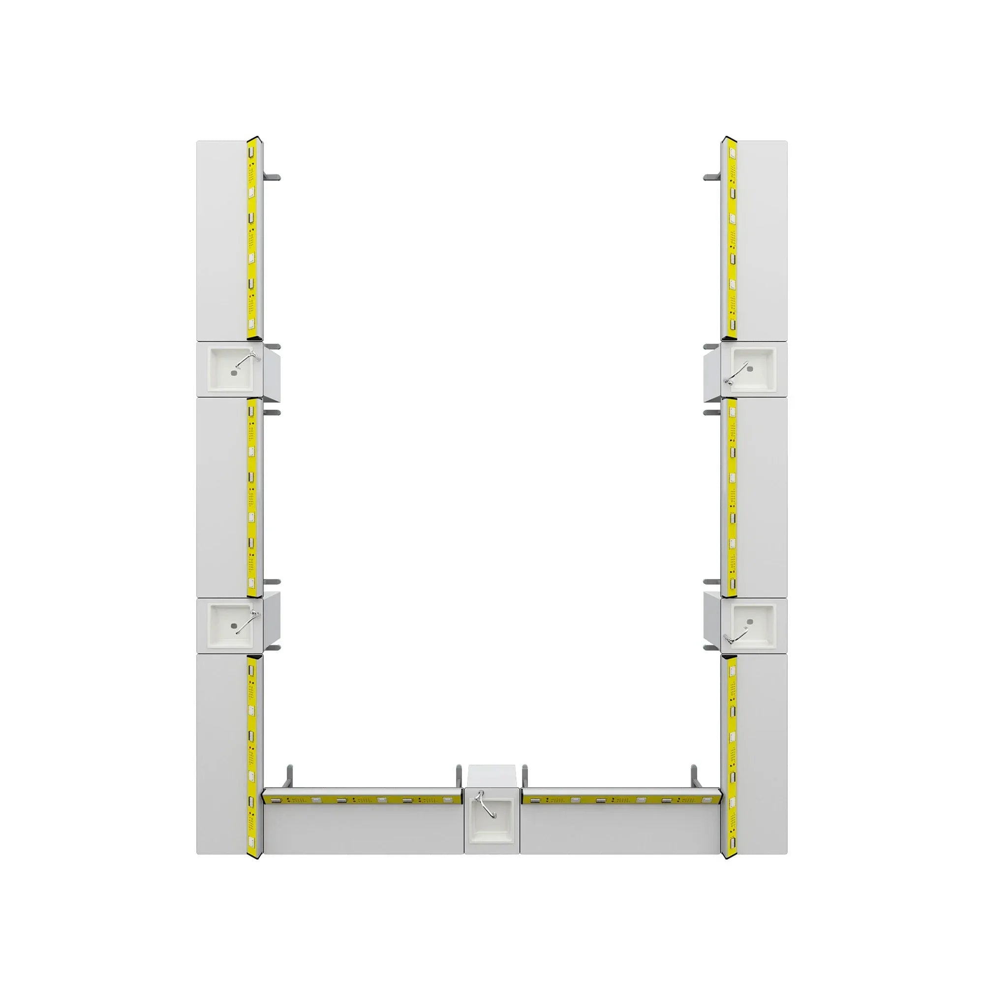 Masă de laborator chimie, biologie, fizică și tehnologie FlatLab1700