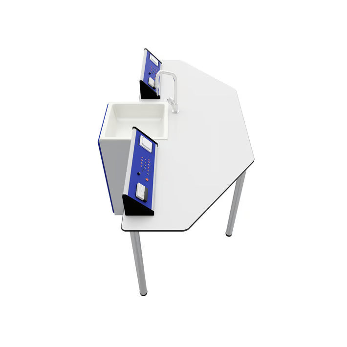 Masă de laborator pentru elevi Hexa